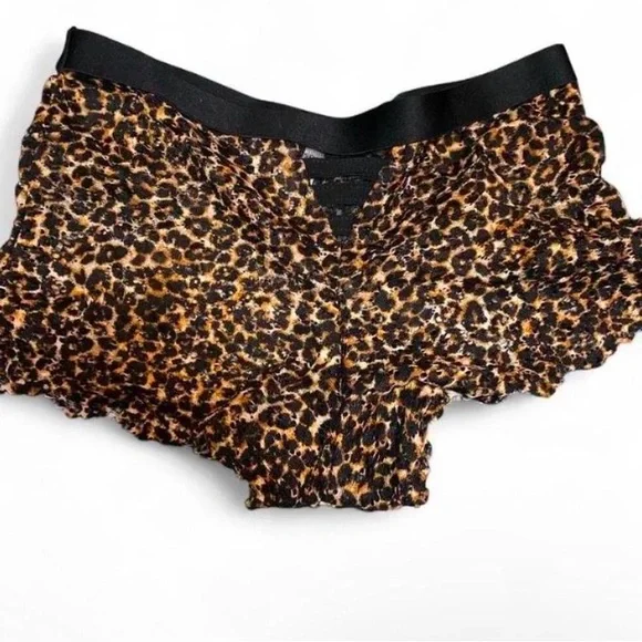 & Other Stories Leopard Print Crop Top - Picture 3 of 3